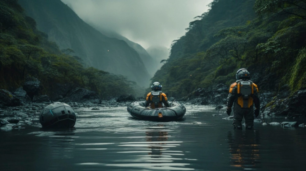rafting